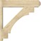 Ekena Millwork Merced Craftsman Rough Sawn Outlooker, Douglas Fir, 8"W x 36"D x 36"H OUT08X36X36MRC04RDF - alternate 2